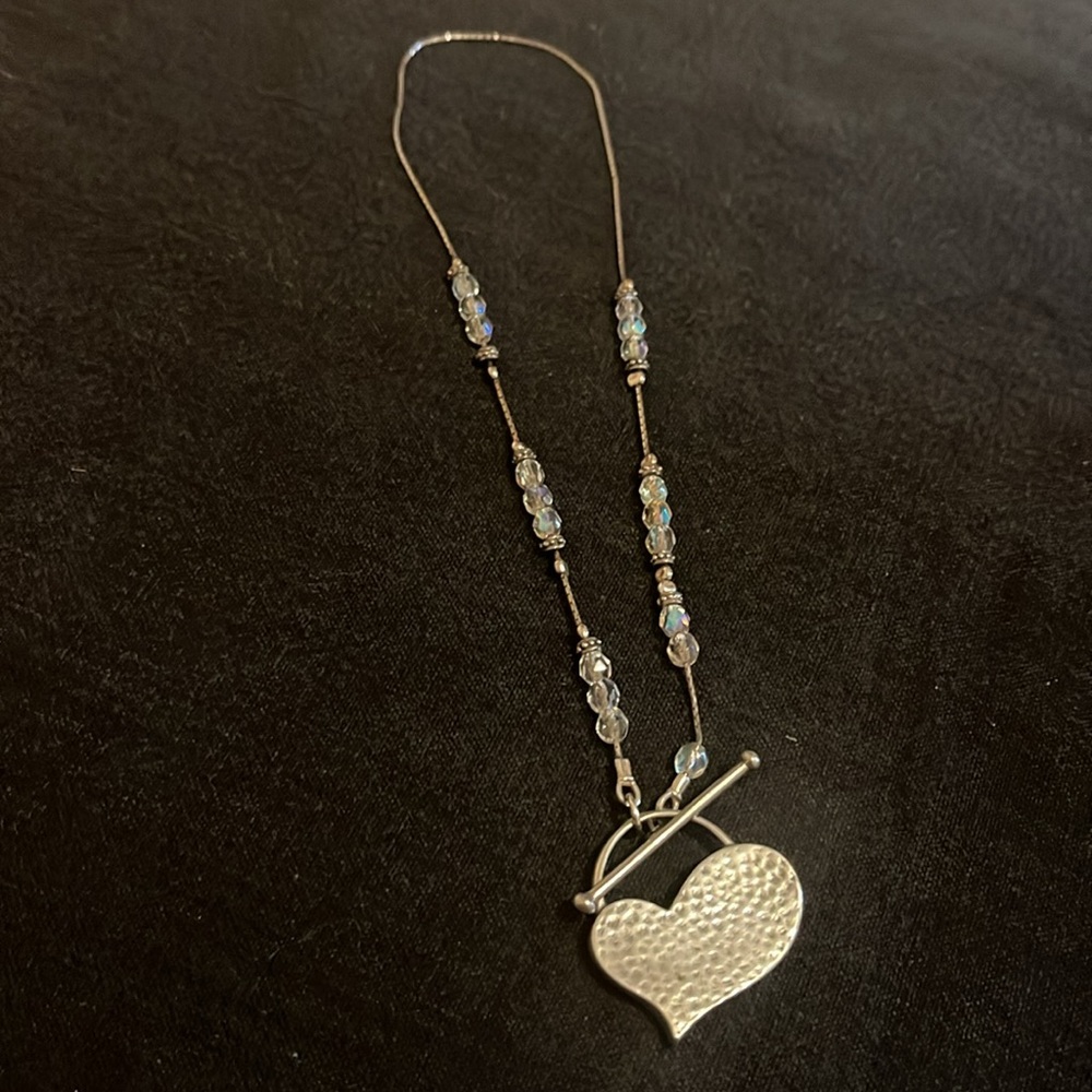 Silpada sterling and crystal necklace